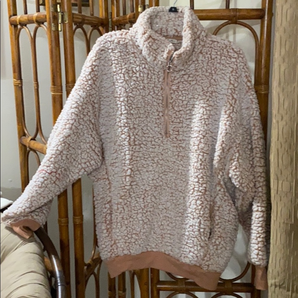 Express one eleven Sherpa fleece